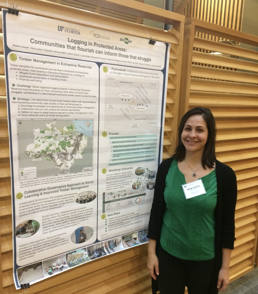 PhD student presents work supported by TCD Program